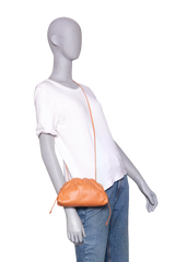 BOTTEGA MINI POUCH NAPPA BURNT ORANGE