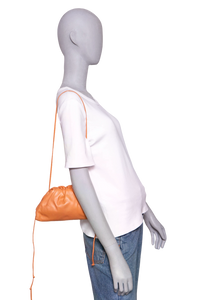 BOTTEGA MINI POUCH NAPPA BURNT ORANGE