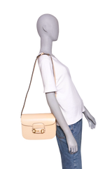 GUCCI HORSEBIT 1955 MEDIUM LEATHER CREAM