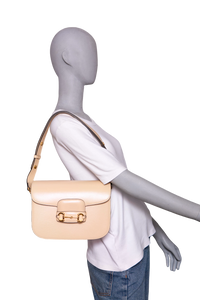 GUCCI HORSEBIT 1955 MEDIUM LEATHER CREAM