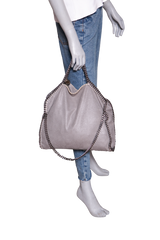 STELLA McCARTNEY FALABELLA SHAGGY LIGHT GRAY