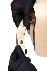 GUCCI HORSEBIT 1955 MEDIUM LEATHER CREAM