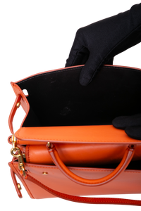 D&G SICILY 62 SHOULDER BAG LEATHER ORANGE