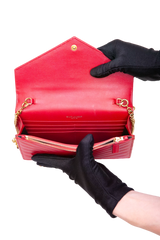 YSL CASSANDRE WOC GRAIN DE POUDRE RED