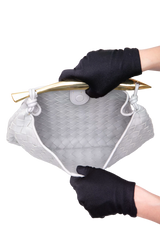 BOTTEGA SARDINE GREY - GOLD HDWR