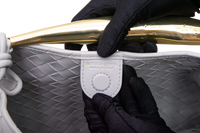 BOTTEGA SARDINE GREY - GOLD HDWR
