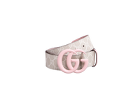 GUCCI BELT GG MARMONT SUPREME/LIGHT PINK