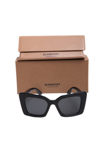 BURBERRY DAISY CAT EYE ACETATE BLACK