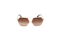 D&G GEOMETRIC METAL GOLD LENSES GRADIENT