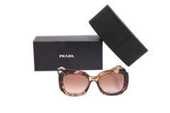 PRADA SQUARE ACETATE HAVANA