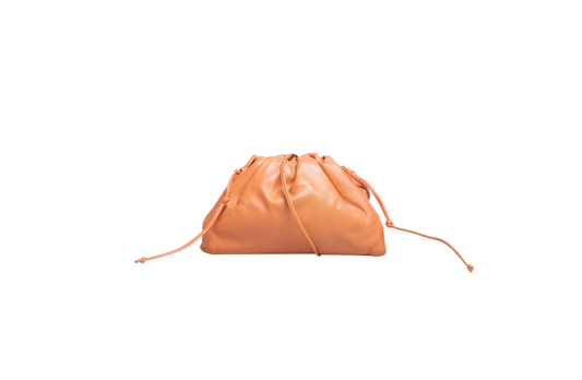BOTTEGA MINI POUCH NAPPA BURNT ORANGE