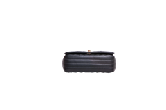 CHANEL STATEMENT MINI FLAP BAG CHEVRON BLACK