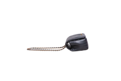 CHANEL STATEMENT MINI FLAP BAG CHEVRON BLACK