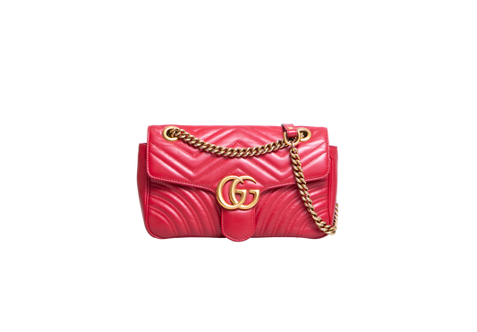 GUCCI GG MARMONT SMALL RED