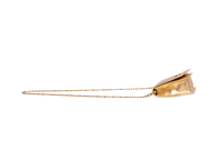 PRADA SAFFIANO LUX BANDOLIERA METALLIC GOLD
