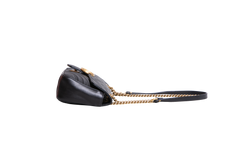 GUCCI GG MARMONT SMALL MATELASSÊ BLACK
