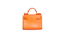 D&G SICILY 62 SHOULDER BAG LEATHER ORANGE