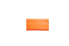 D&G SICILY 62 SHOULDER BAG LEATHER ORANGE