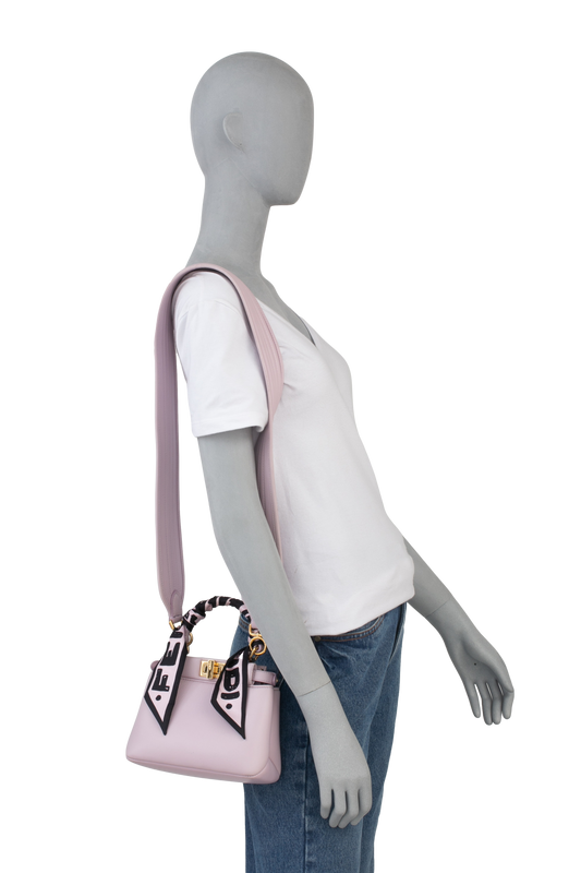 FENDI PEEKABOO MICRO ICONIC XS LILAC