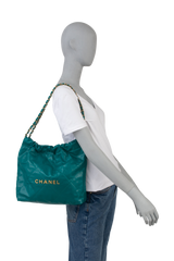 CHANEL SAC 22 VERT EMERALD