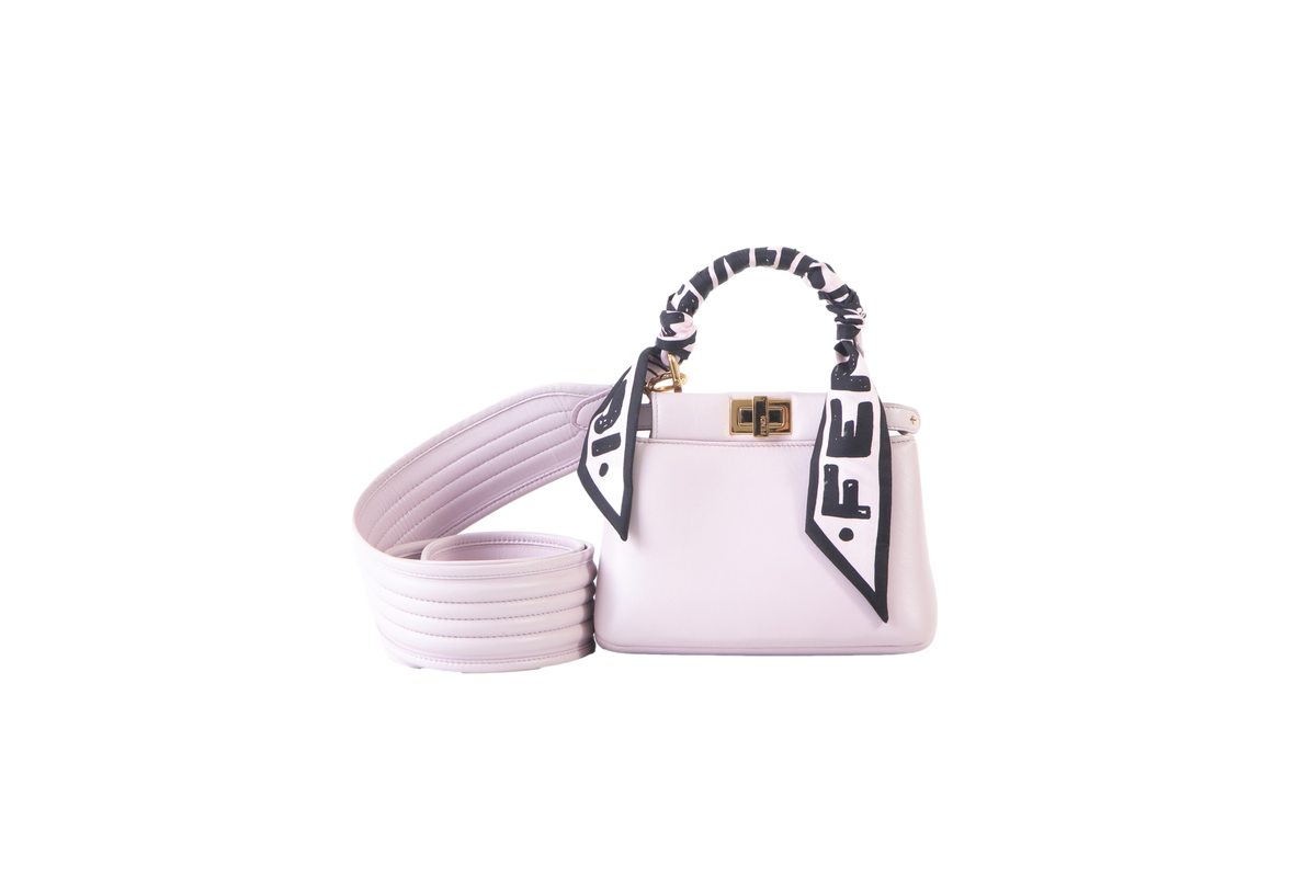 FENDI PEEKABOO MICRO ICONIC XS LILAC