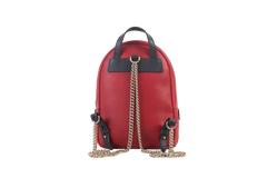 GUCCI BACKPACK SOHO CHAIN RED & BLACK