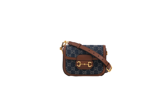 GUCCI MINI HORSEBIT 1955 DENIM