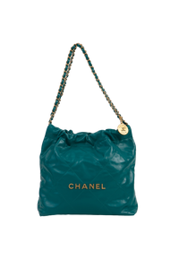 CHANEL SAC 22 VERT EMERALD