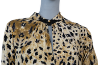 PRADA DRESS LEOPARD ANIMAL PRINT LONG