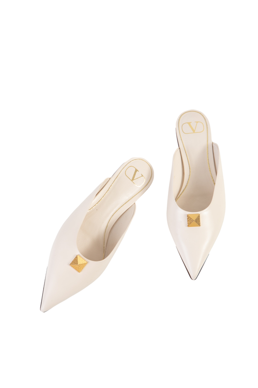 VALENTINO MULE MAYSALE NUDE SLIP-ON