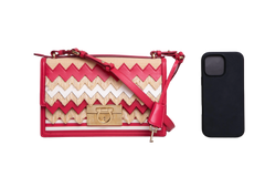 FERRAGAMO AILEEN RAFFIA MULTICOLOR