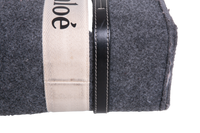 CHLOÉ WOODY MEDIUM GRAY