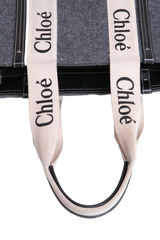 CHLOÉ WOODY MEDIUM GRAY