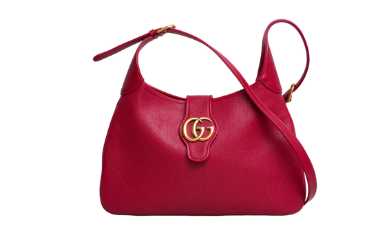 GUCCI APHRODITE MEDIUM LEATHER RED