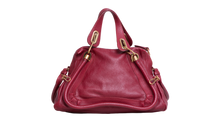 CHLOÉ PARATY MEDIUM BURGUNDY