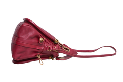 CHLOÉ PARATY MEDIUM BURGUNDY