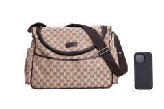 GUCCI DIAPER GG CANVAS BEIGE