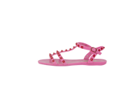 VALENTINO SANDAL JELLY ROCKSTUD PINK - 34 BR