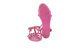 VALENTINO SANDAL JELLY ROCKSTUD PINK - 34 BR