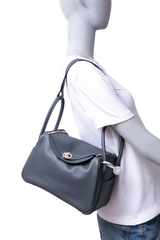 HERMÈS LINDY 26 VEIL AMANDO SWIFT ARTIC GRAY