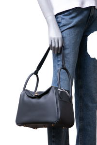 HERMÈS LINDY 26 VEIL AMANDO SWIFT ARTIC GRAY