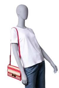 FERRAGAMO AILEEN RAFFIA MULTICOLOR