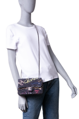 CHANEL CLASSIC SF NEW MINI SEQUINS CC MULTICOLOR