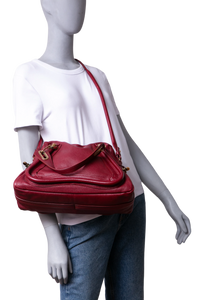 CHLOÉ PARATY MEDIUM BURGUNDY