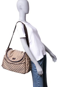 GUCCI DIAPER GG CANVAS BEIGE