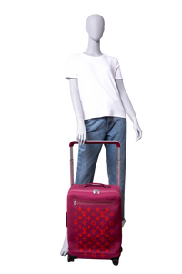 LV HORIZON SOFT DUFFLE 50 KNIT PINK LUGGAGE