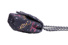 CHANEL CLASSIC SF NEW MINI SEQUINS CC MULTICOLOR