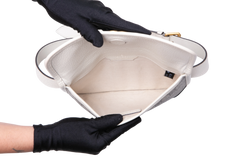 GUCCI BELT BAG OPHIDIA WEB CANVAS GG SUPREME OFF WHITE