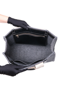 CHLOÉ WOODY MEDIUM GRAY
