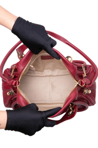 CHLOÉ PARATY MEDIUM BURGUNDY
